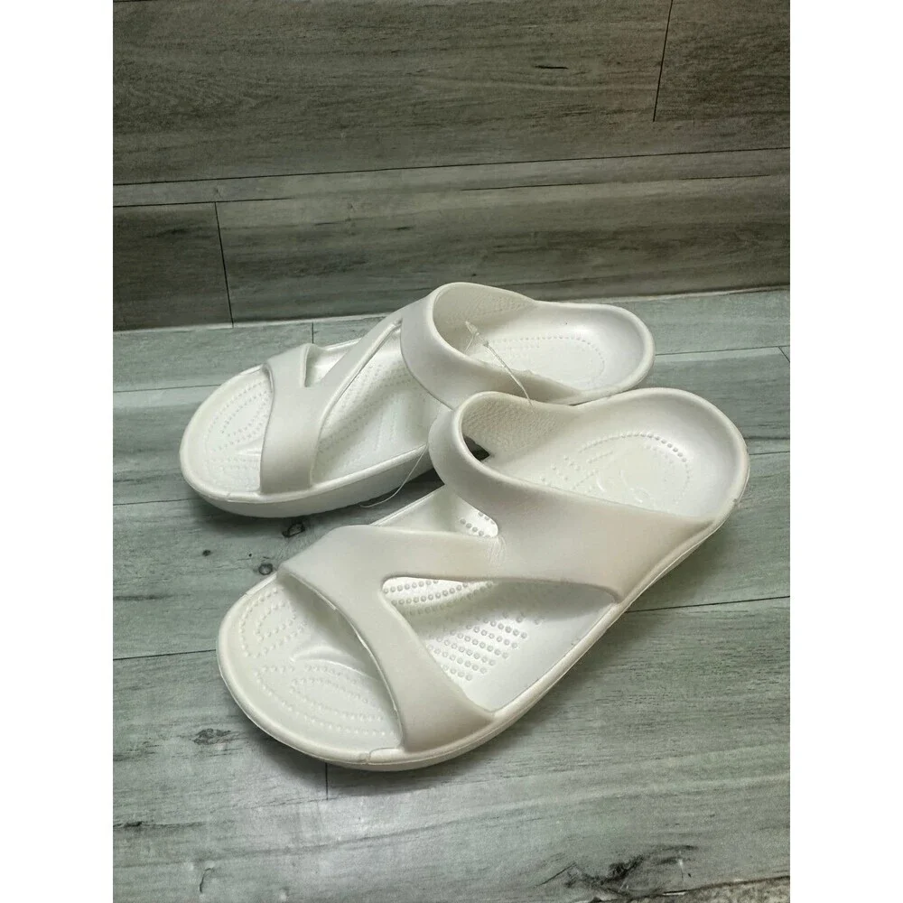 Hounds Kids White Slide Sandals size 9/M